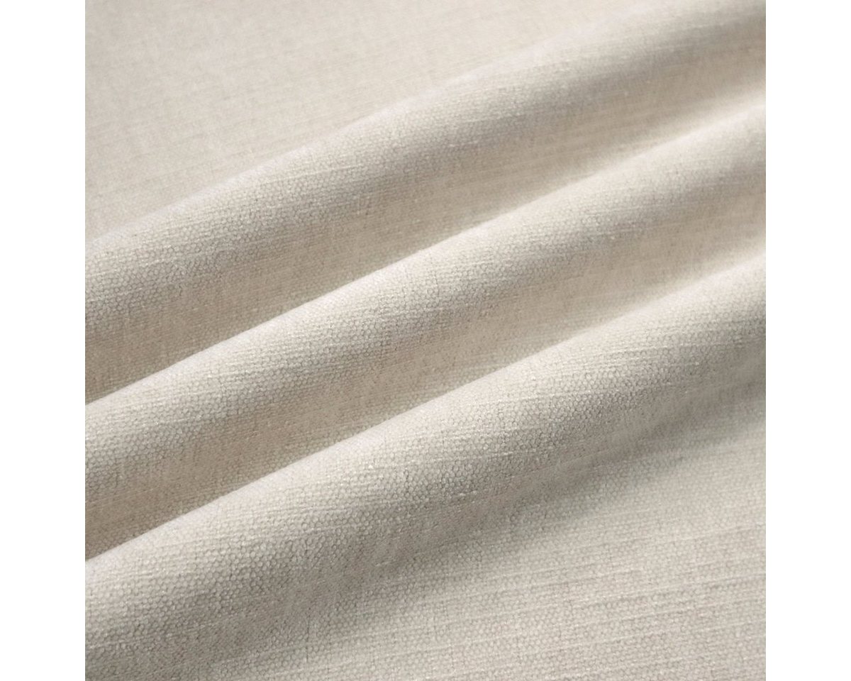Thumbnail - Stofferia Stoff Polsterstoff H2Oh! Chenille Terranova Ecru, Breite 140 cm, Meterware