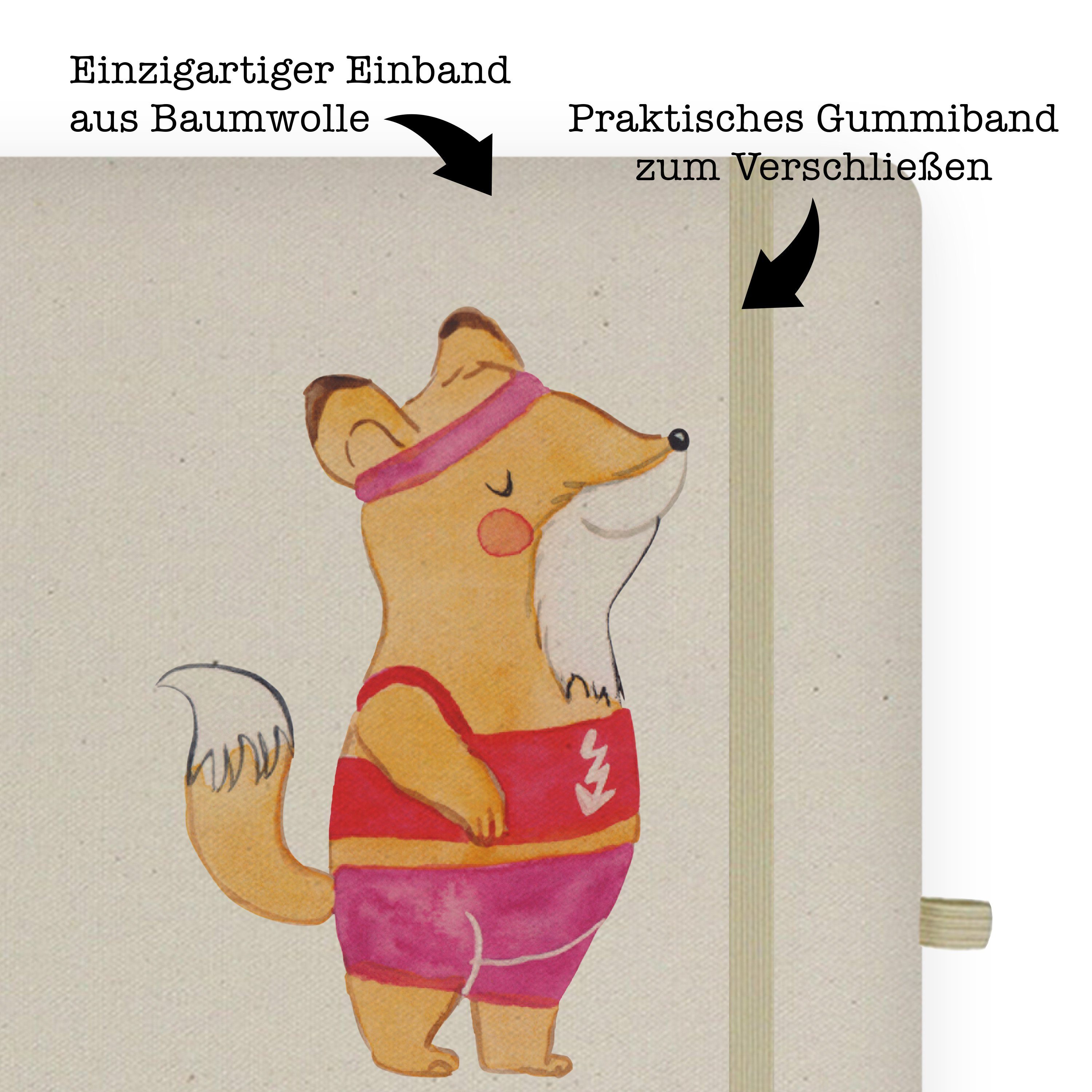 Panda Transparent Notizbuch & - Sportlehrerin & Mrs. Herz mit Panda - Geschenk, Mrs. Eintrage Mr. Dankeschön, Mr.