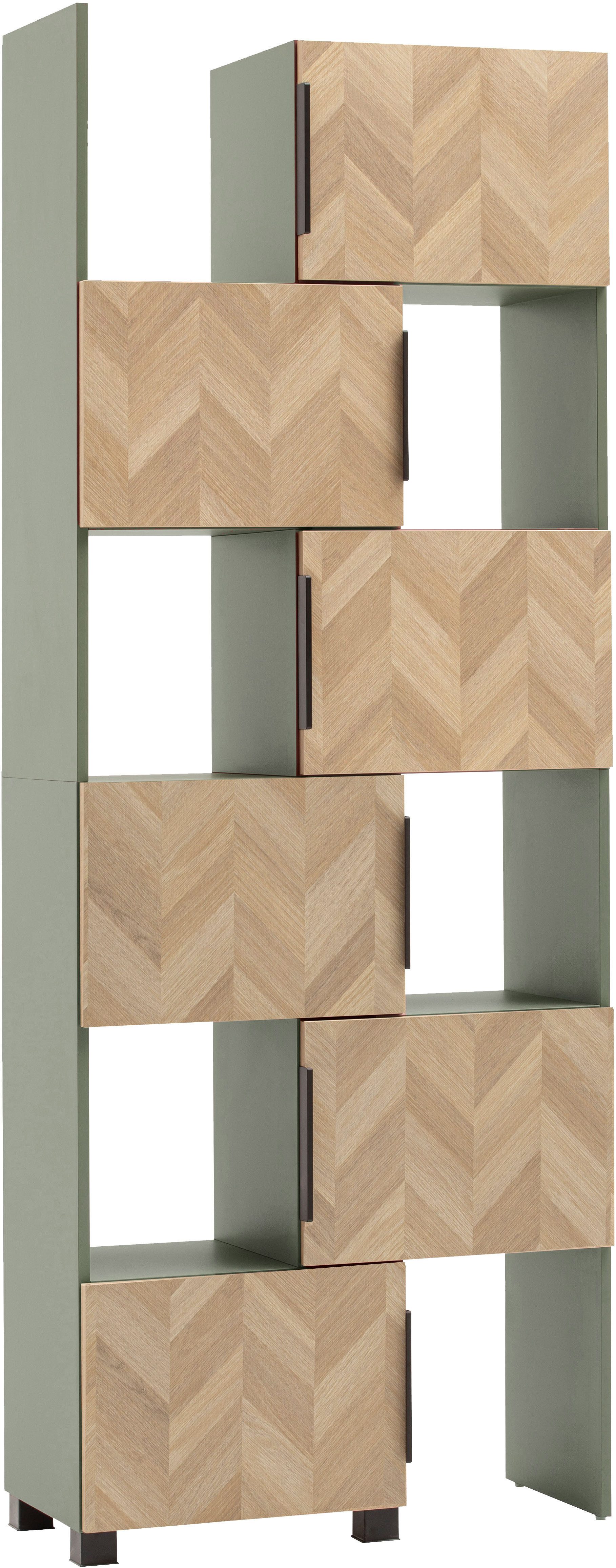 Schildmeyer Schieberegal Piazza, Breite 78 cm, 1-tlg., Made in Germany