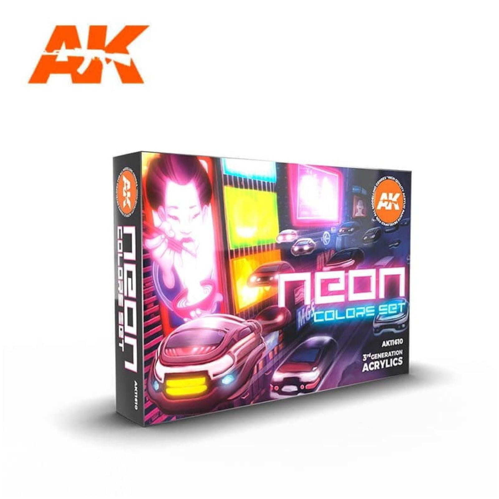 Modellbausatz Paint Set: NEON COLORS SET (6x17ml)