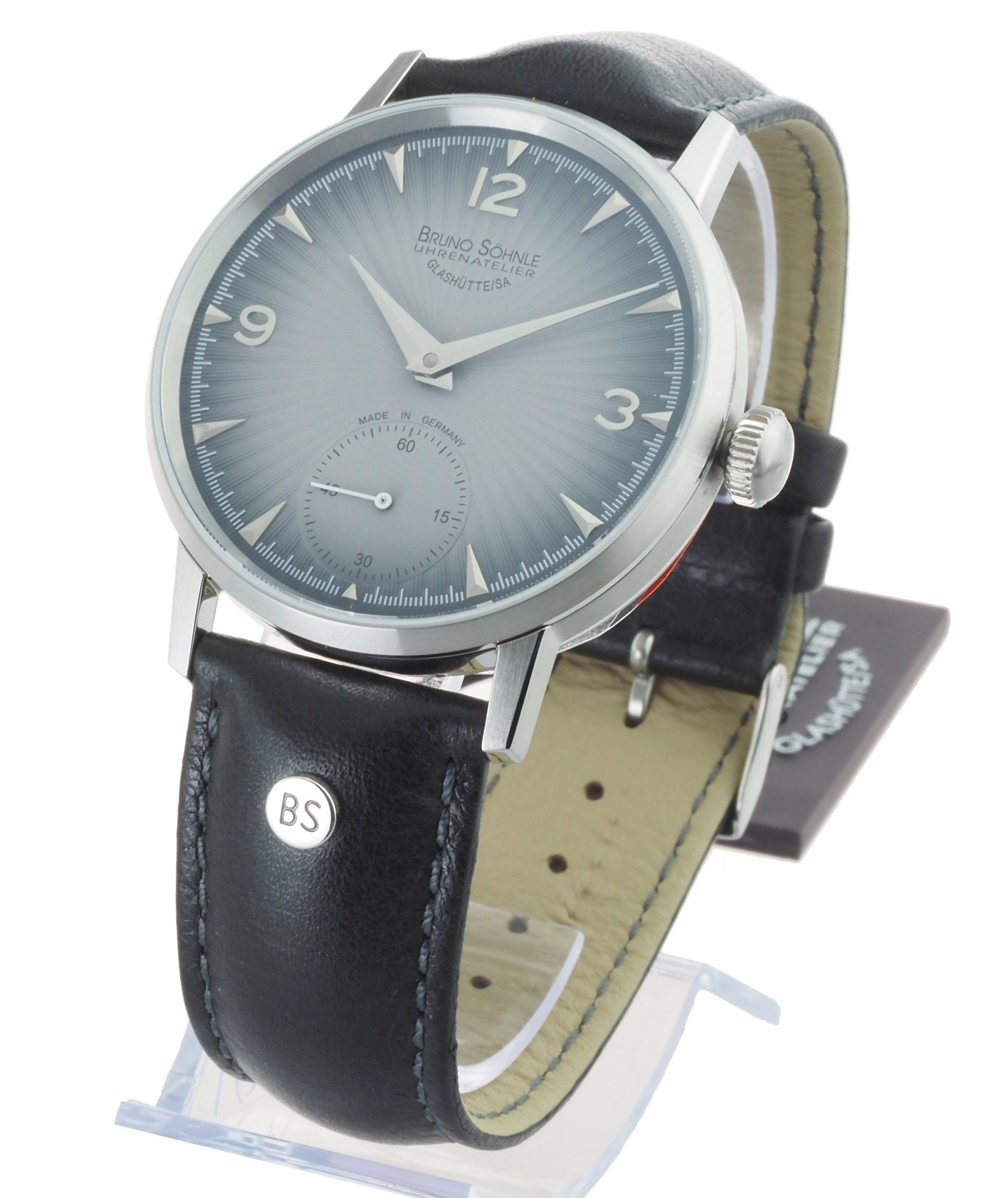 BRUNO SÖHNLE Mechanische Uhr 17-11190-861-1 Herren Uhr Stuttgart, Uhrwerk: Atelierkaliber BS283 (Basiswerk Unitas 6498)