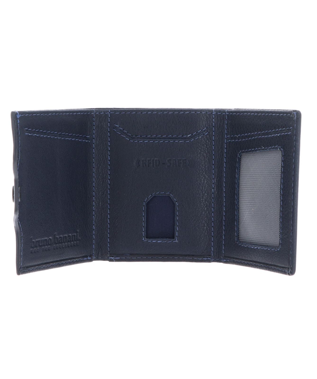 Bruno Banani Geldbörse Wallet, aus echtem Leder mit RFID-Blocker Schutz