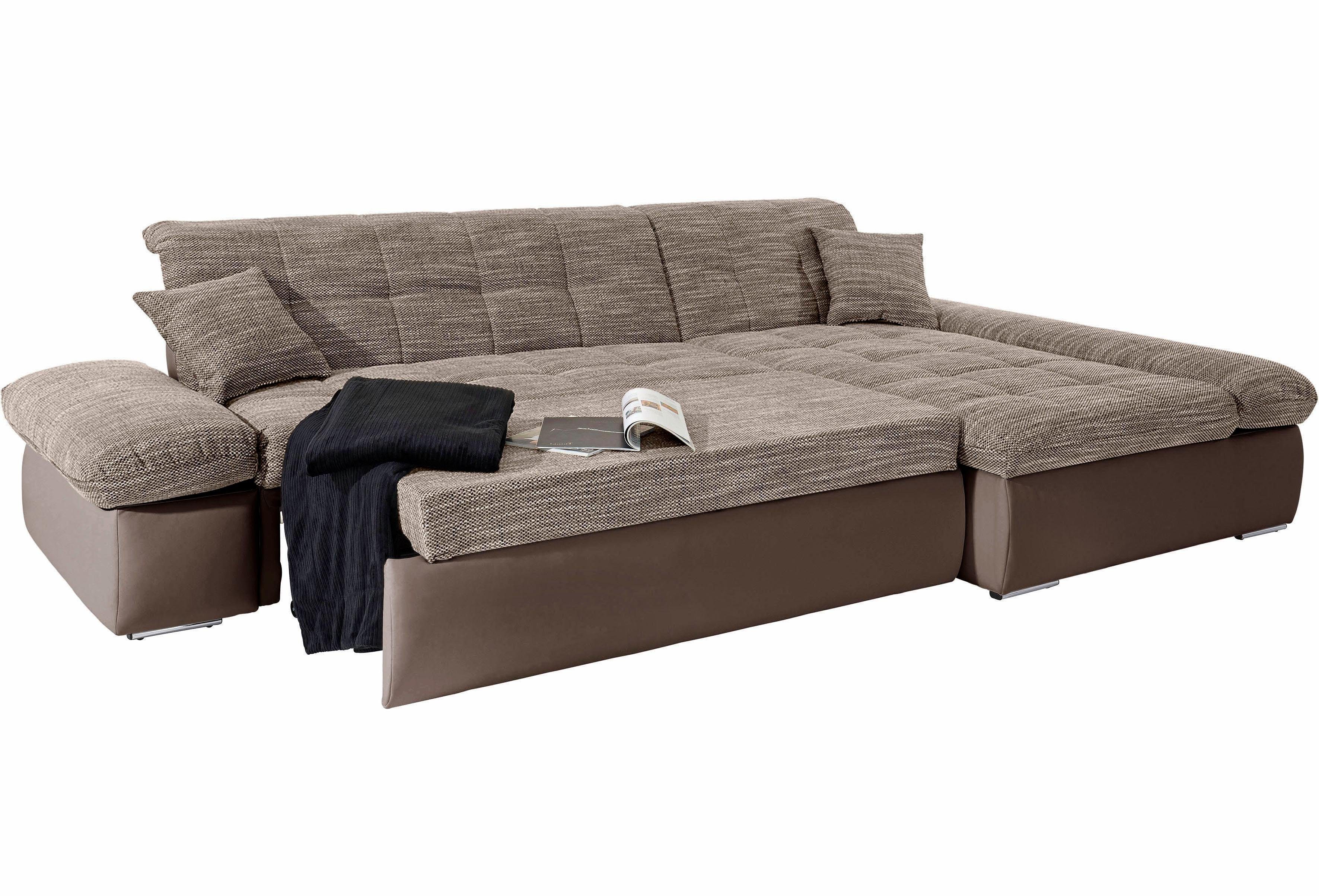 DOMO collection Ecksofa Moric, L-Form, XXL-Sofa günstig online kaufen