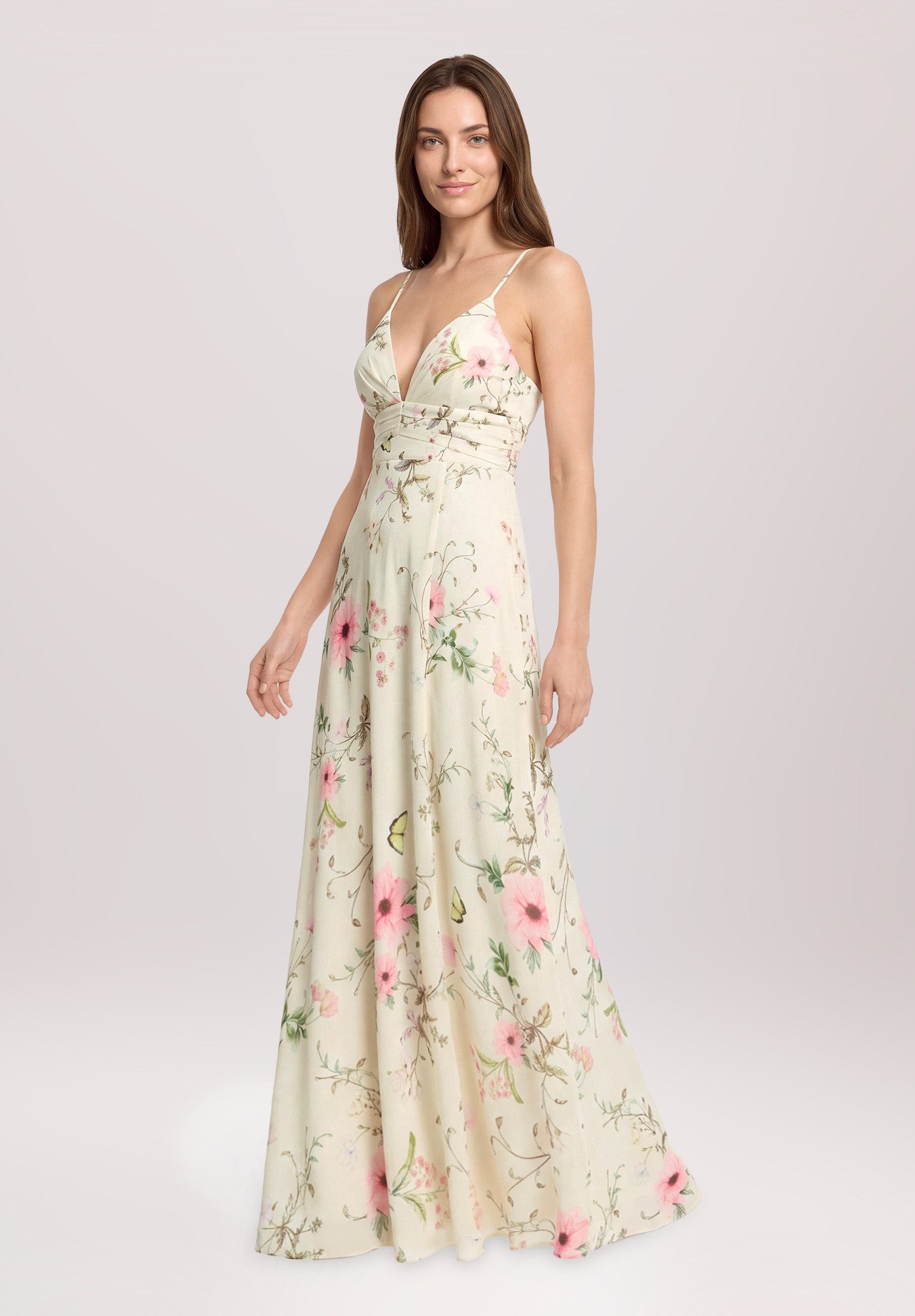 Vera Mont Abendkleid Damen mit Muster