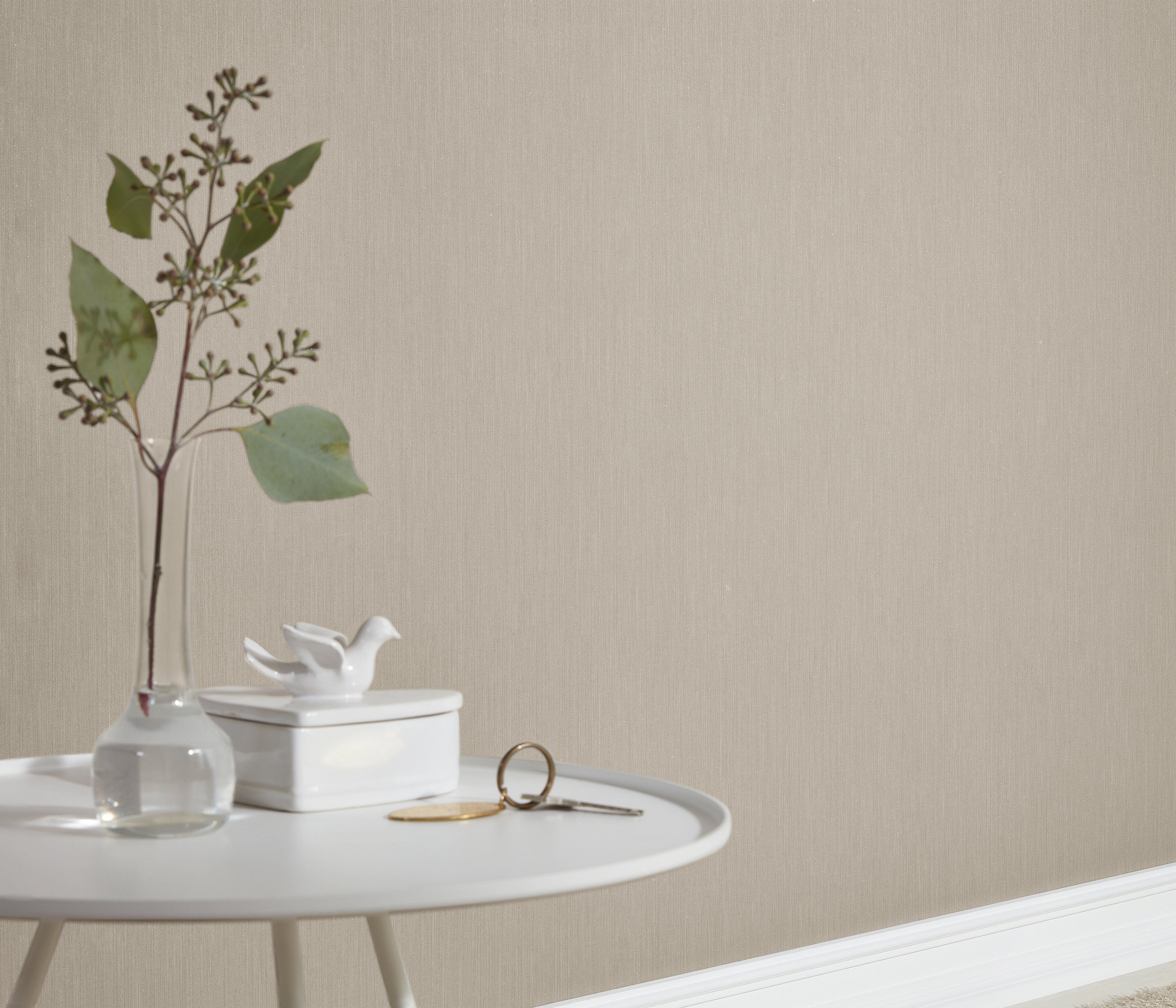 Walls, walls taupe 10,05 0,53m uni Fashion Erismann x Fashion Vliestapete for for