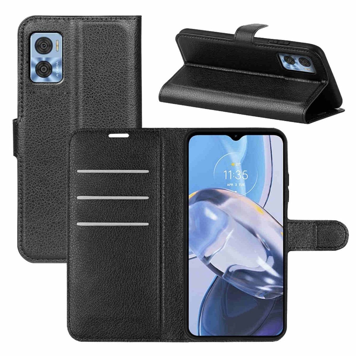 Handyhülle Für Motorola Moto E22 Handy Tasche Wallet Premium Schutz Hülle Case Cover Etuis Neu Zubehör