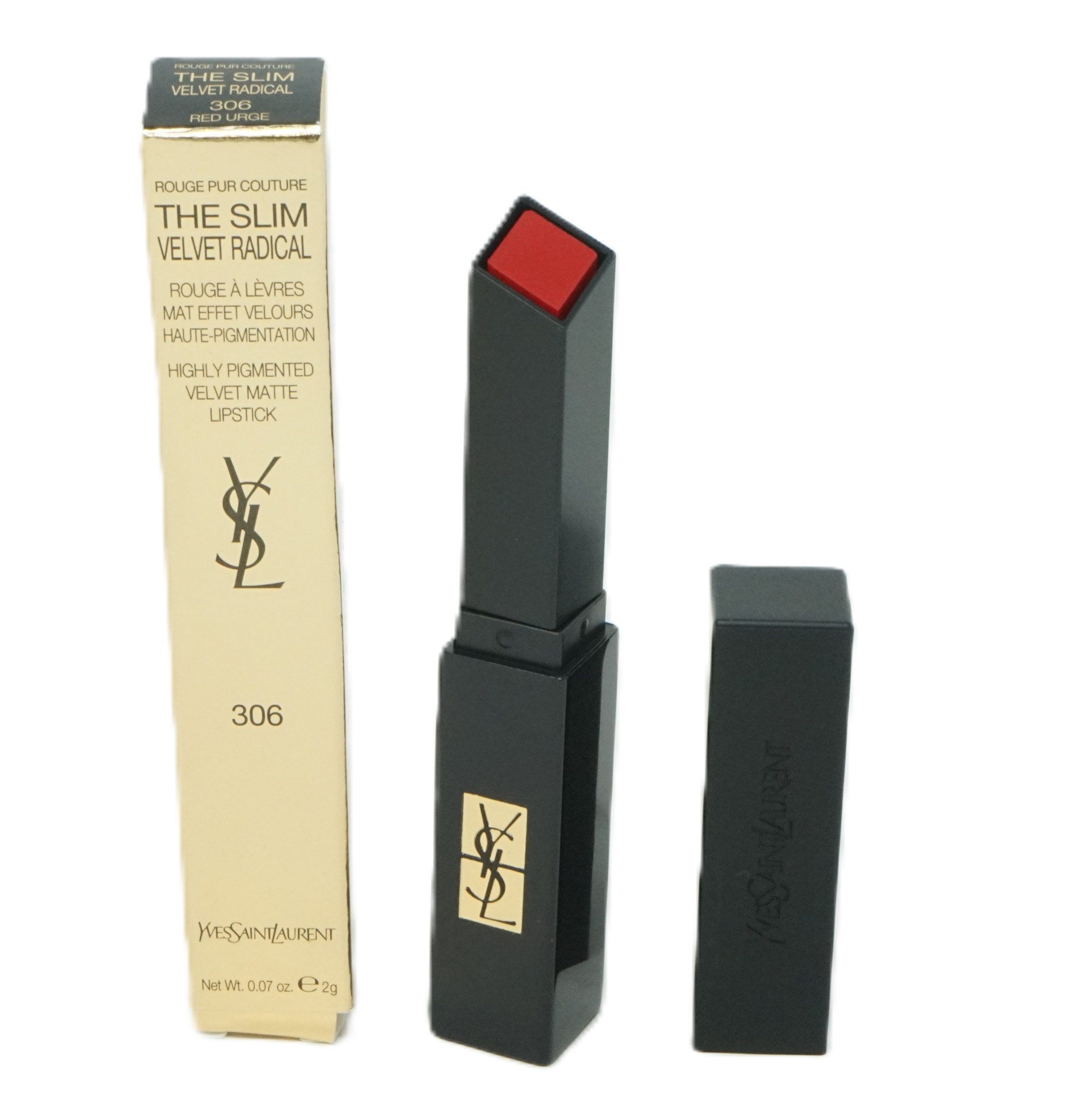 YVES SAINT LAURENT Lippenstift Yves Saint Laurent Rouge Lippenstift 2g Red Urge 306
