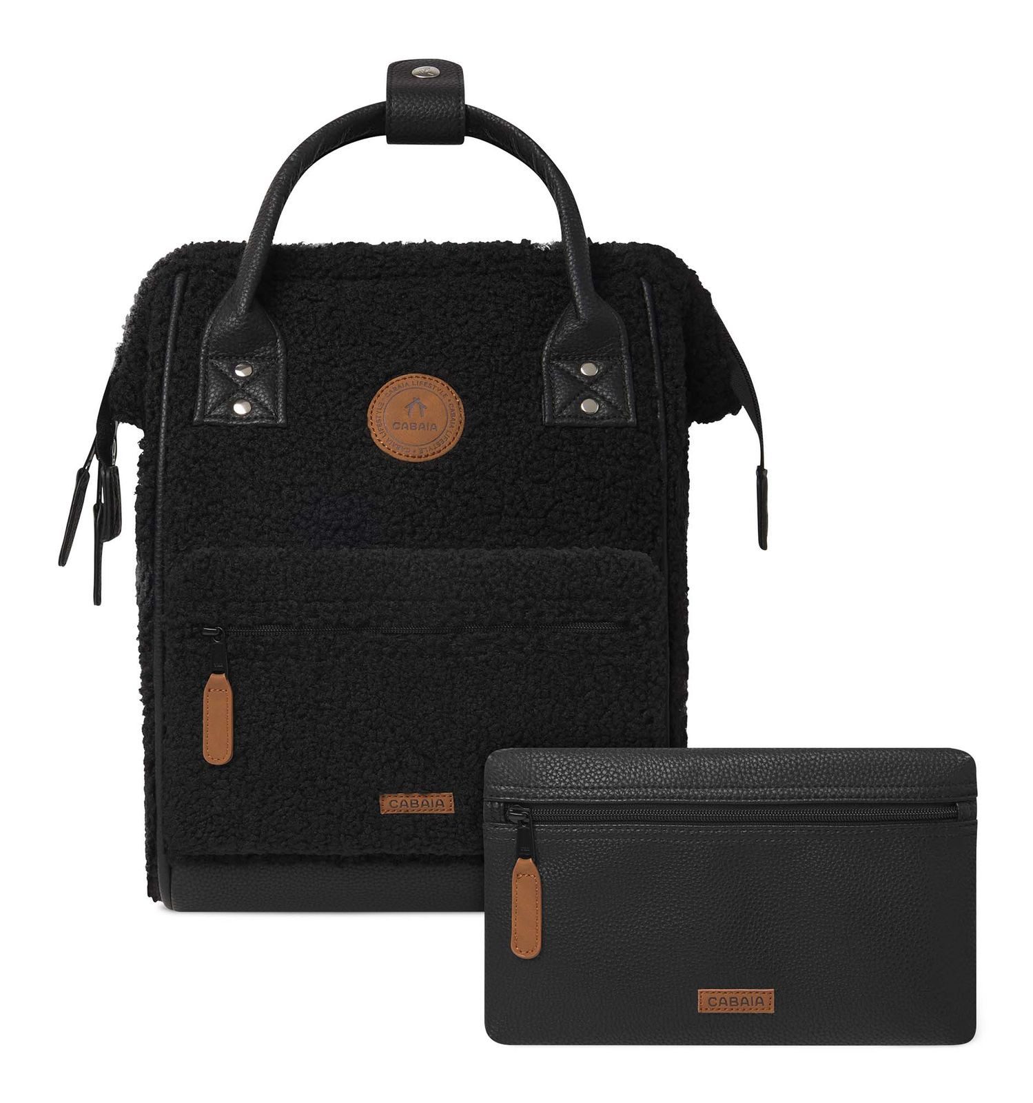 CABAIA Rucksack Fleece Backpack (Set, 3-tlg) günstig online kaufen