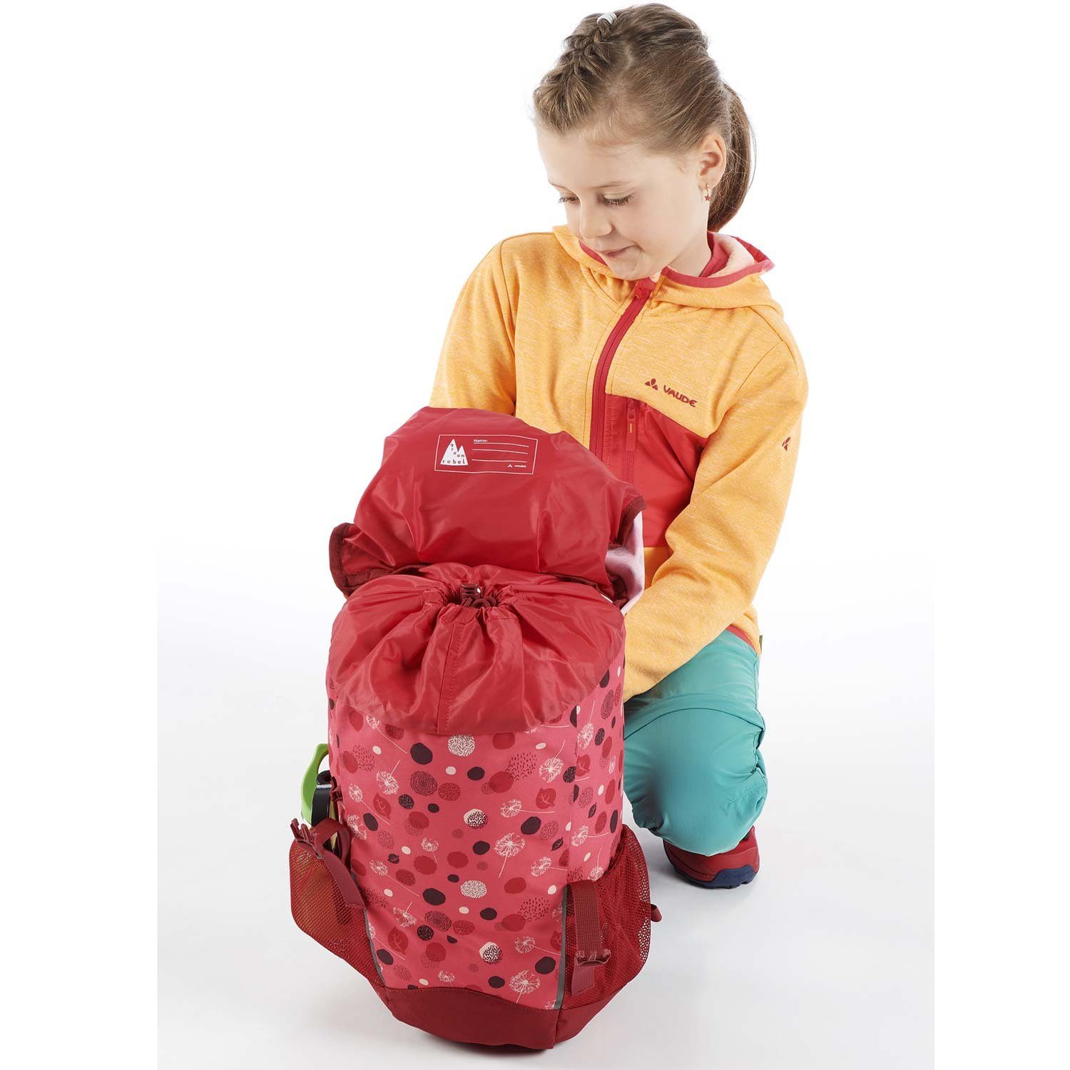 VAUDE Kinderrucksack Vaude Kinderrucksack Puck 14 bright pink/cranberry (Stück, Stück) – Bild 4 von 5
