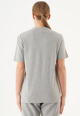 ORGANICATION T-Shirt Tillo-Unisex Basic T-Shirt in Grey Melange