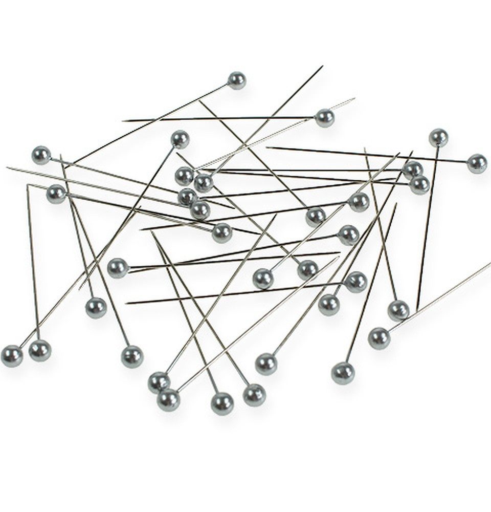 H&R The wire man Bastelperlen Floristik Deko-Pins für Kreative Handarbeit und Bastelprojekte, 100 S