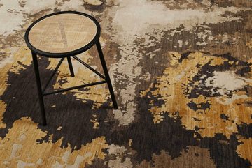 Teppich Manhattan, Esprit, Höhe: 6 mm, hochwertiger Wollteppich, dezenter Glanz, Hoch-Tief-Effekt, Vintage