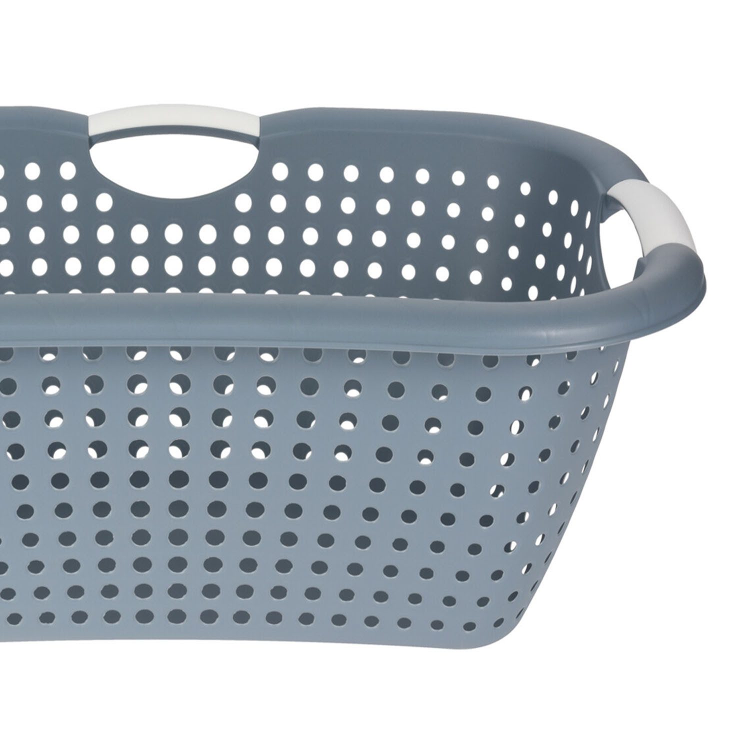Mojawo Wäschewanne Wäschekorb Wäschebehälter Wäschesammler 26 Liter B60xL40XH22cm Blau
