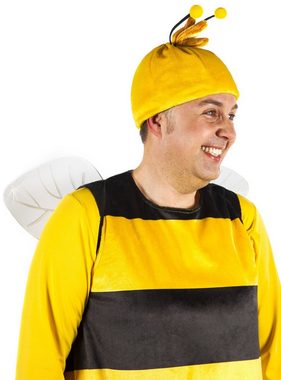 Maskworld Kostüm-Flügel Biene Maja Flügel, Ein Flügelpaar mit elastischen Bändern - passt für Willi und Biene