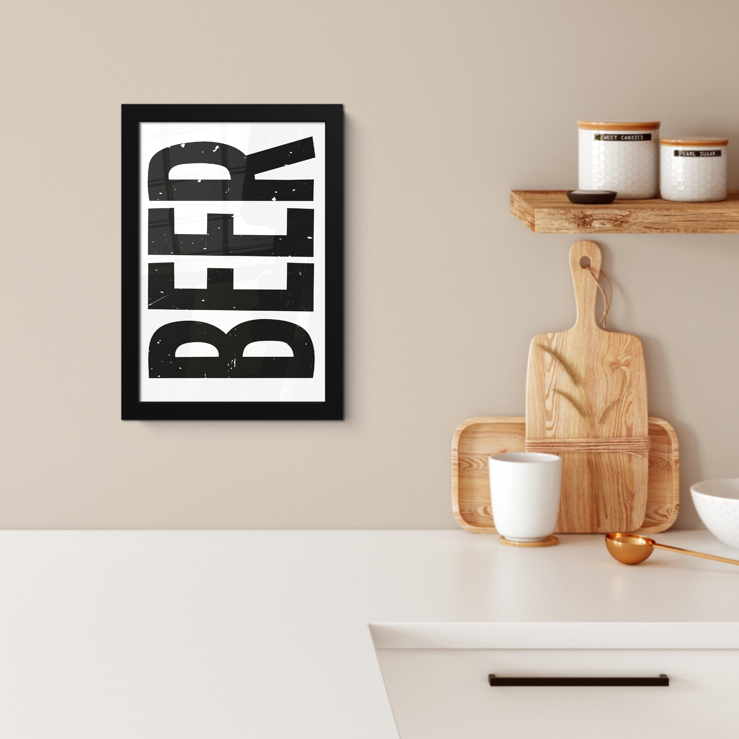 MuchoWow Poster Bier - Japandi - günstig online kaufen