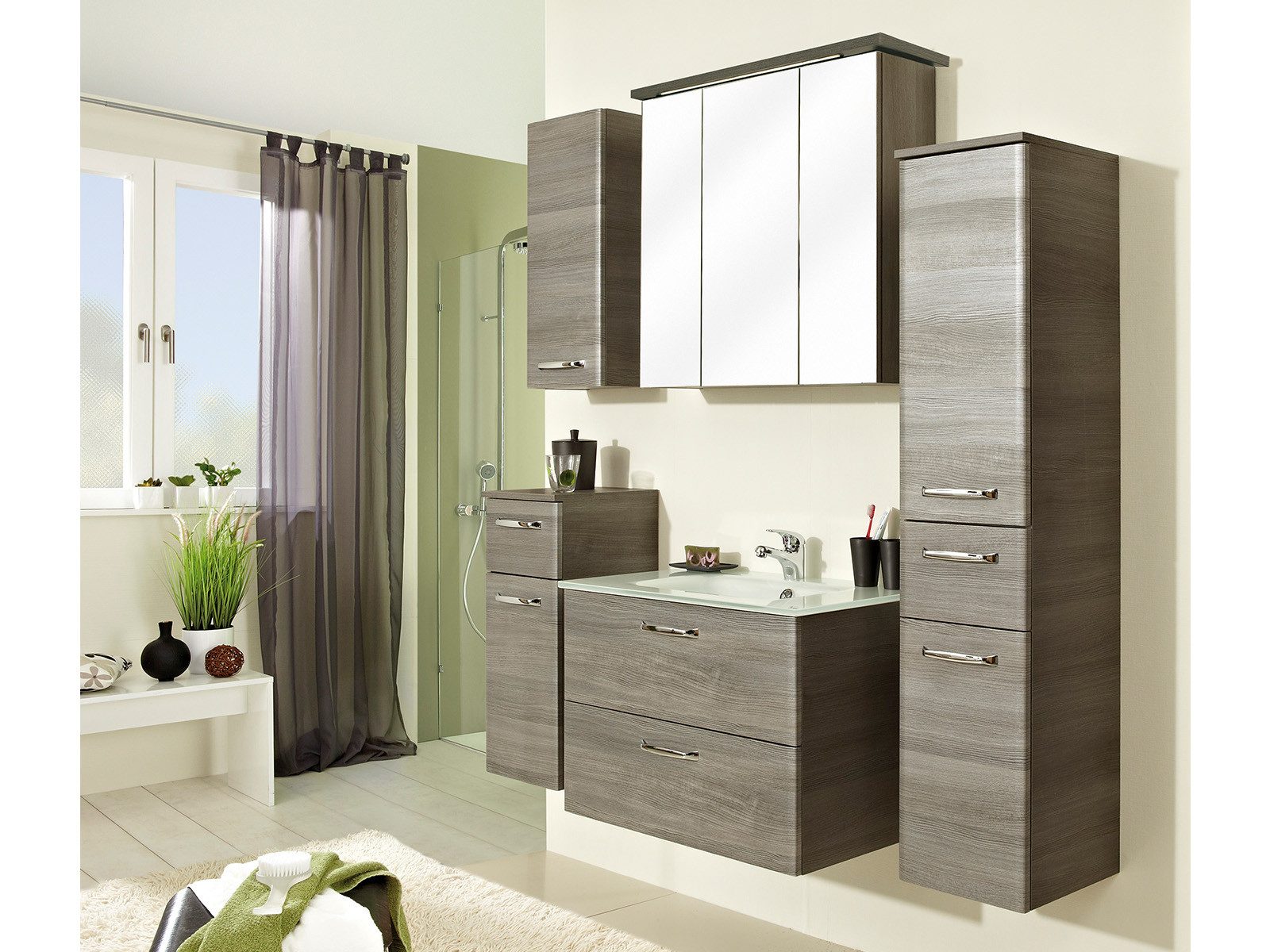 PELIPAL Badezimmer-Set, (6-teilig, 5-St)