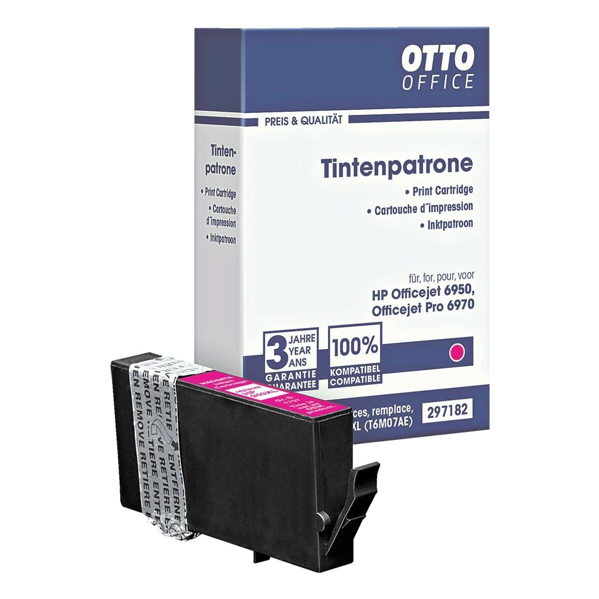 Otto Office  Office T6M07AE Tintenpatrone (1-tlg., ersetzt HP »T6M07AE«, Nr. 903XL, magenta)