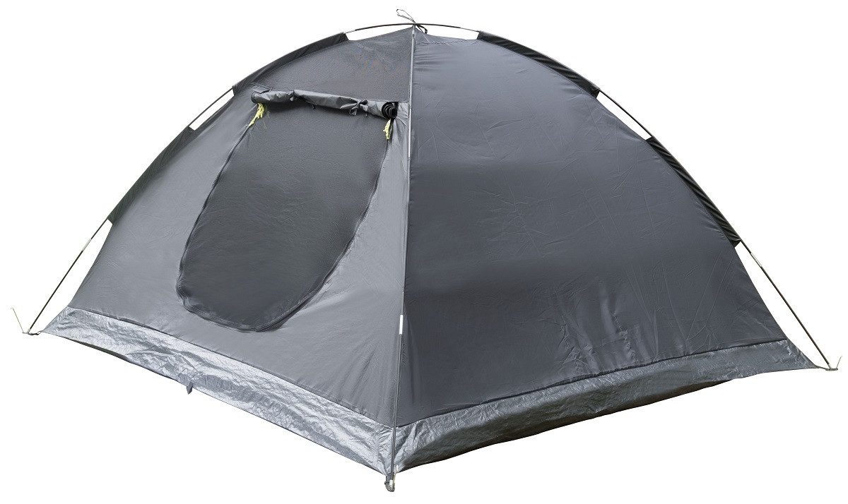 Tambu Tunnelzelt ACAMP Kuppelzelt 4 Personen creme-blau 310 x 240 cm