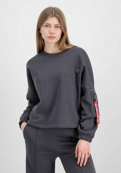 Alpha Industries Sweater ALPHA INDUSTRIES Women - Толстовки X-Fit Label OS Sweater Wmn