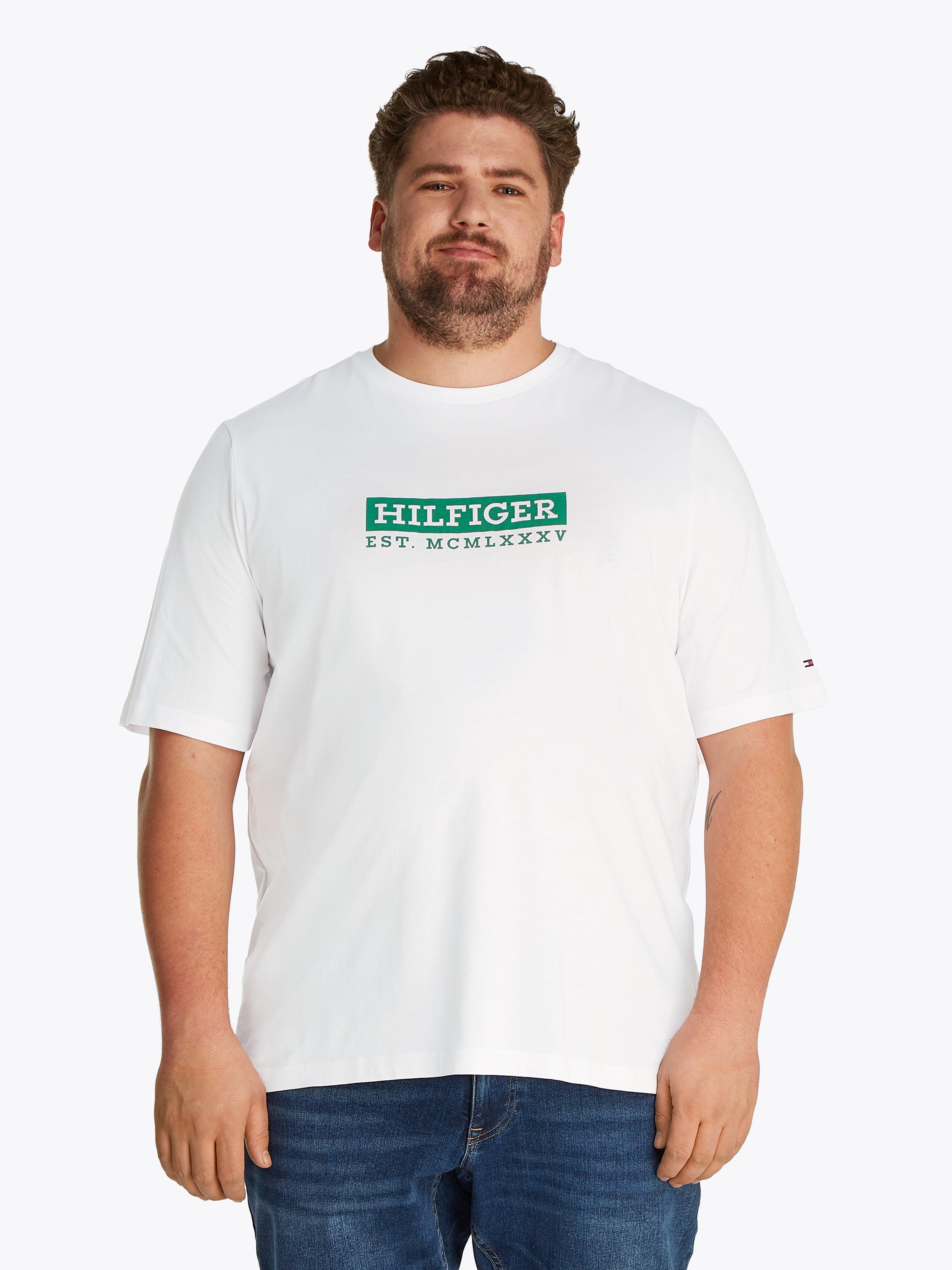 Tommy Hilfiger Big & Tall Kurzarmshirt günstig online kaufen