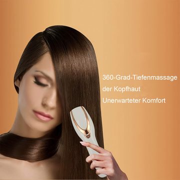 Novzep Haarkamm Elektrischer Massagekamm, Kopfhautmassagegerät, Phototherapie-Pflege, elektrisches Haarpflegegerät