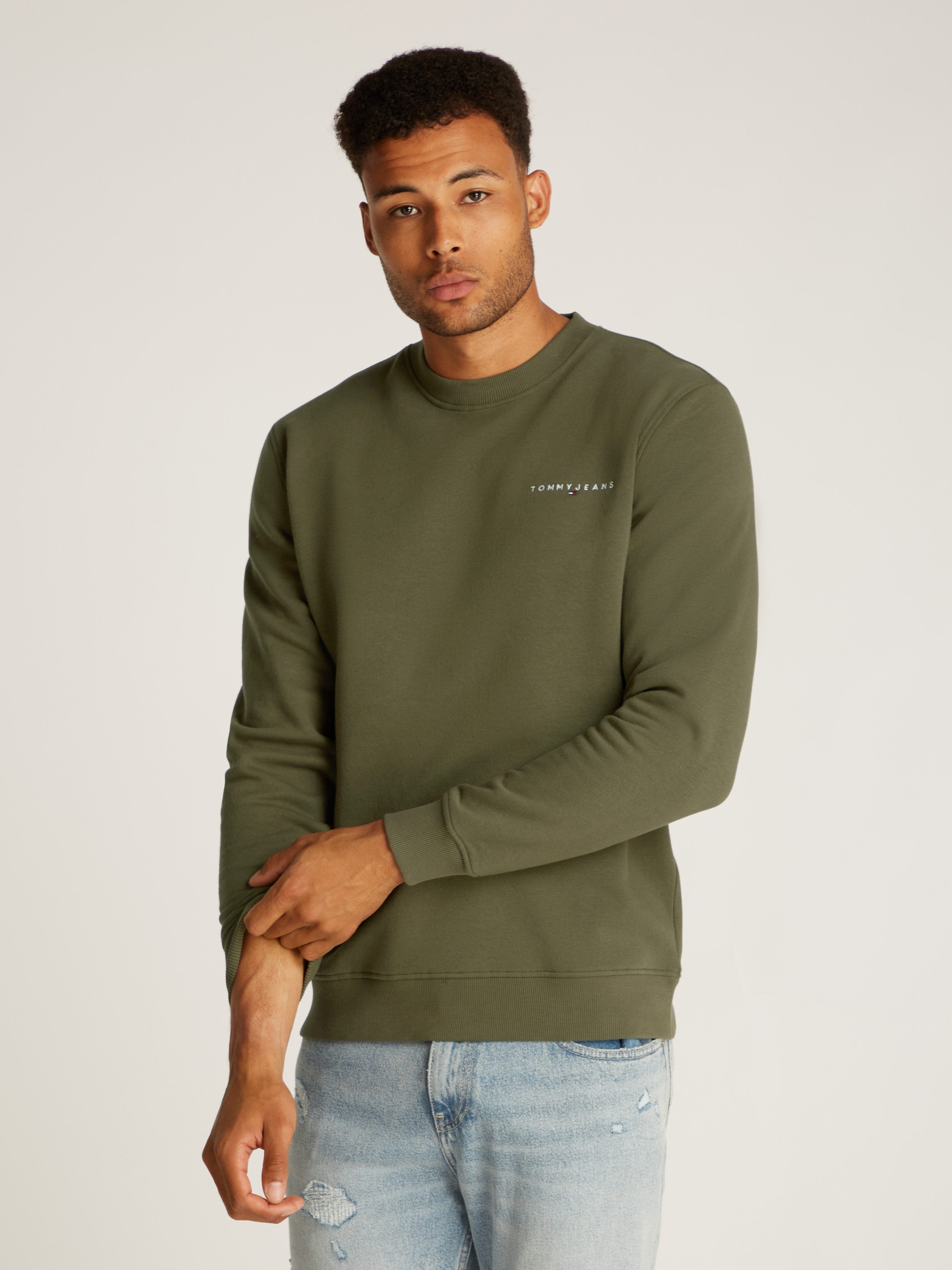 Sweatshirt TJM REG LINEAR CREW EXT