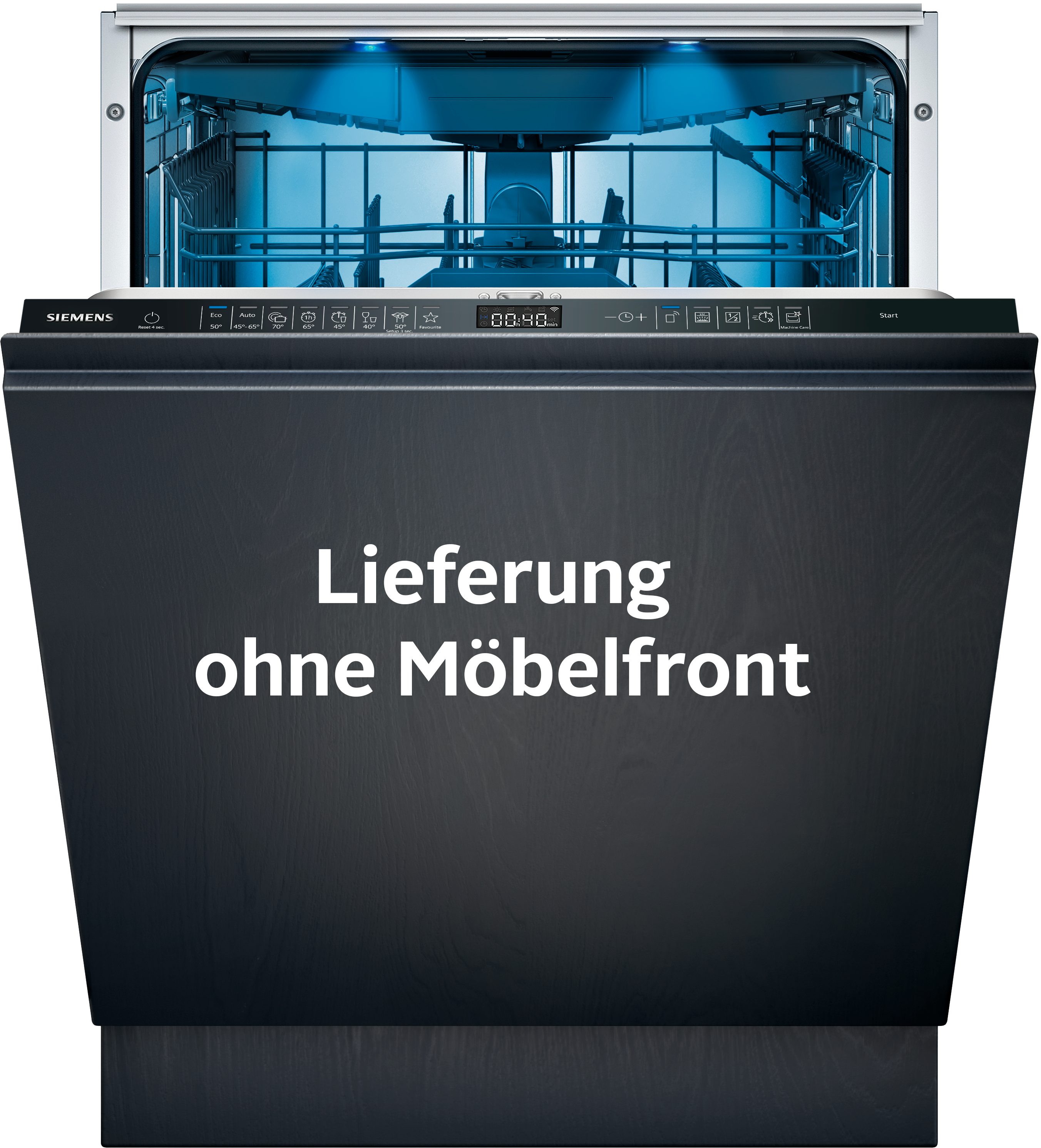 SIEMENS vollintegrierbarer Geschirrspüler iQ500 SX95EX07CE, 14 Maßgedecke, XXL-Geschirrspüler