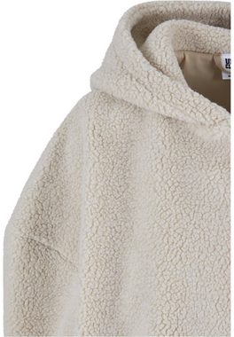 URBAN CLASSICS Kapuzensweatjacke Damen Ladies Oversized Sherpa Zip Hoody