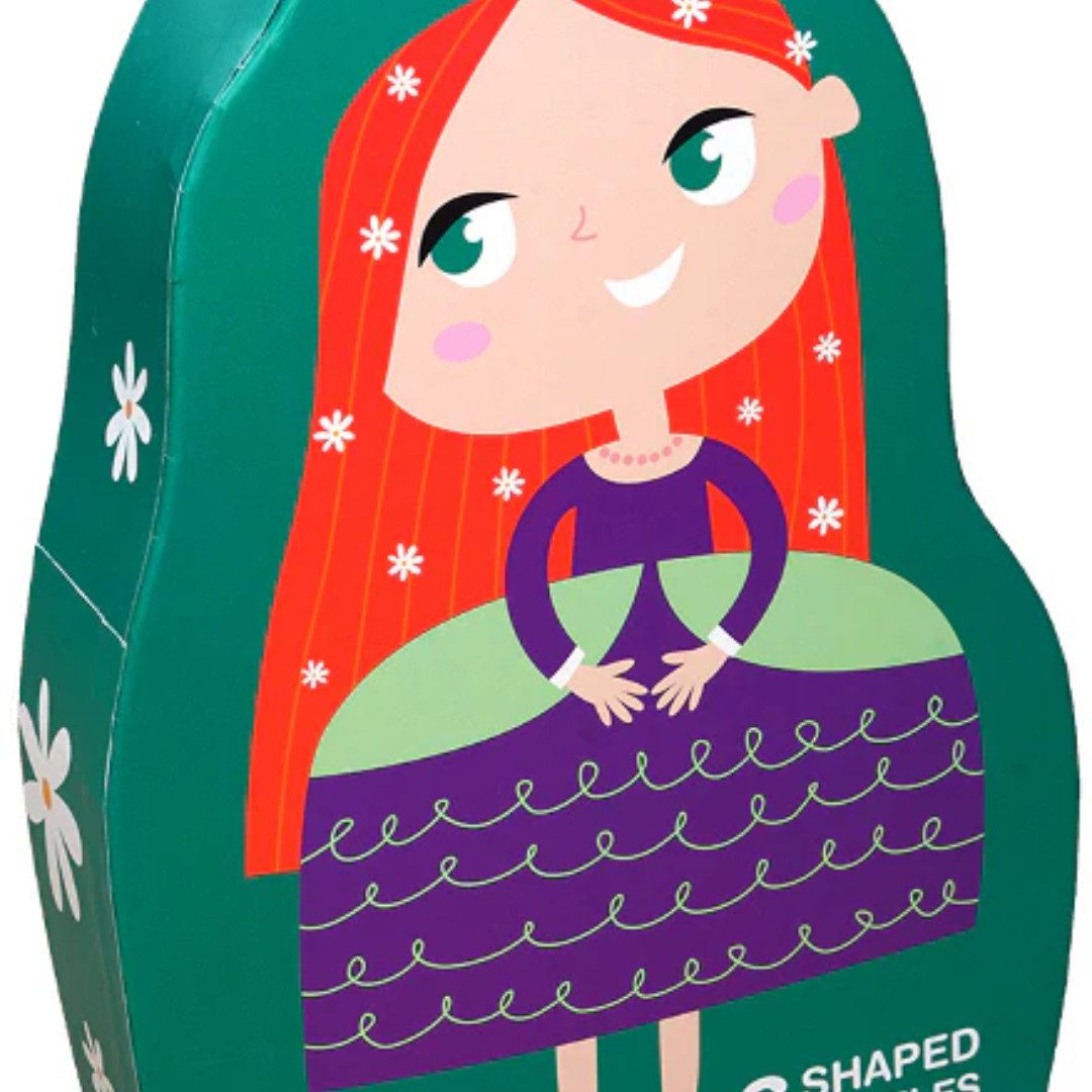 Barbo Toys Puzzle Barbo Toys Puzzle-Set 6-in-1 – Piraten & Prinzessinnen, 38 Puzzleteile, Hochwertige Karton