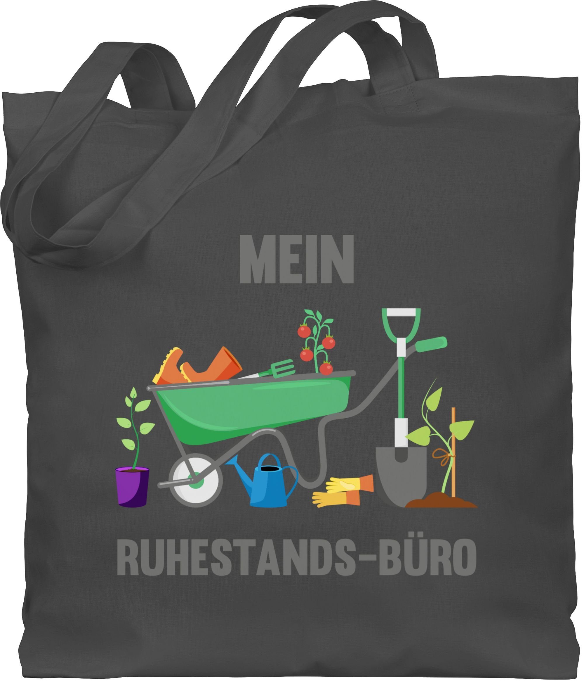 Shirtracer Umhängetasche »Mein RuhestandsBüro Garten Gartenarbeit