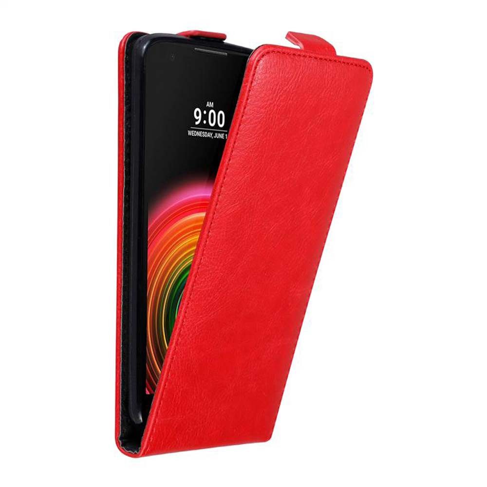 Cadorabo Handyhülle für LG X POWER Hülle LG X POWER, Handy Schutzhülle, Klappbare Hülle, Kunstleder mit Magnetverschluss