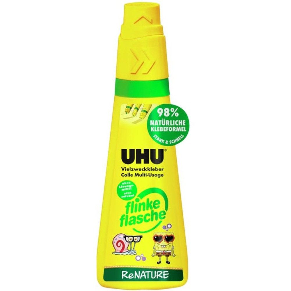 UHU Bastelkleber flinke flasche ReNATURE