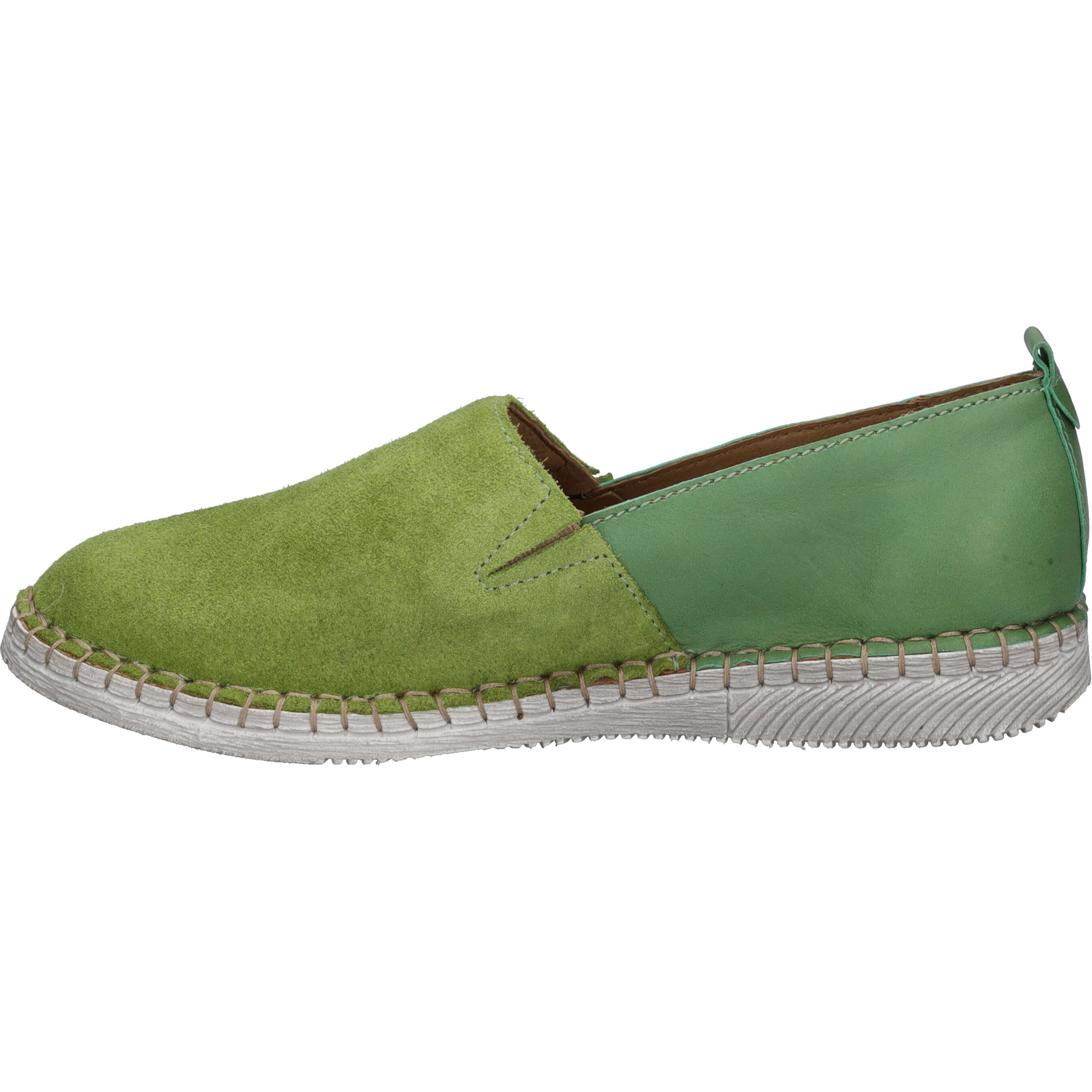 Josef Seibel Sofie grün Slipper 02