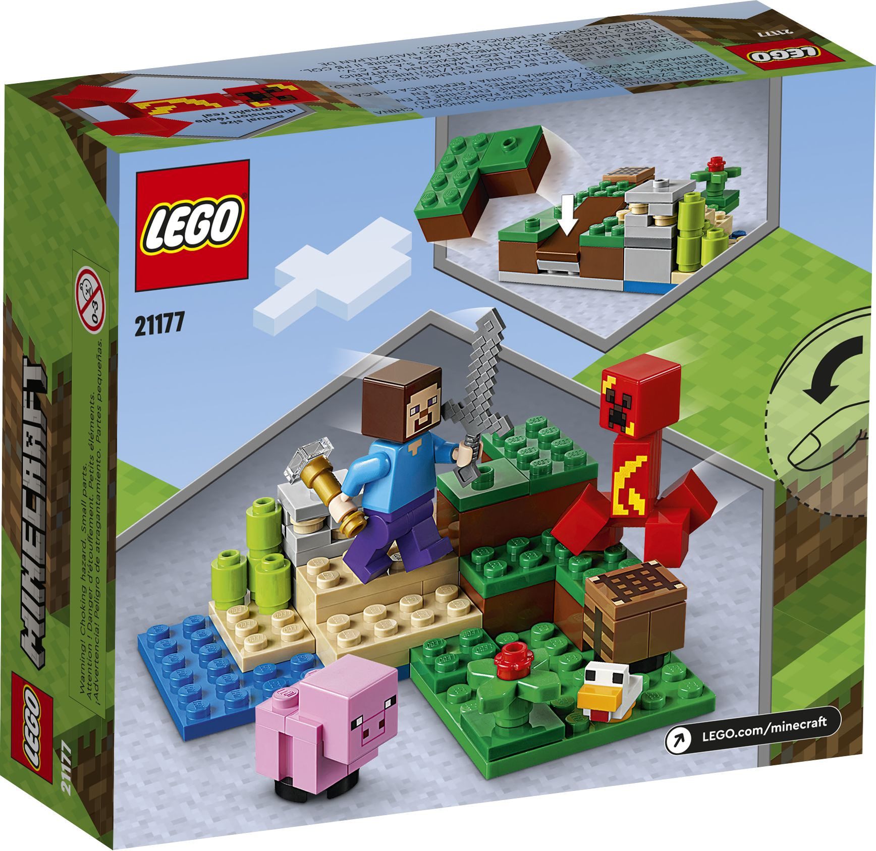 LEGO® LEGO® Minecraft Der Hinterhalt des günstig online kaufen