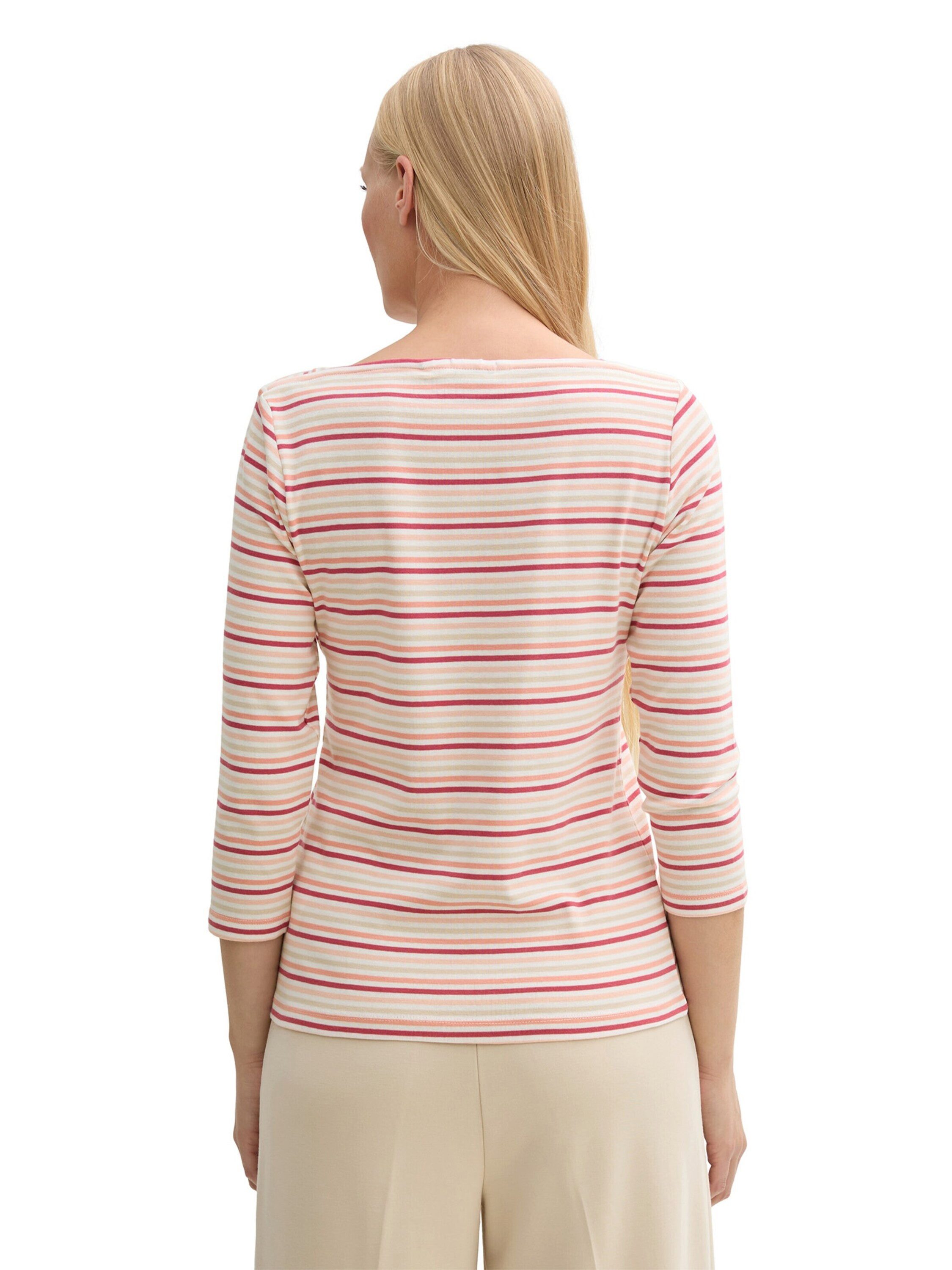 TOM TAILOR 3/4-Arm-Shirt (1-tlg) Plain/ohne Details günstig online kaufen