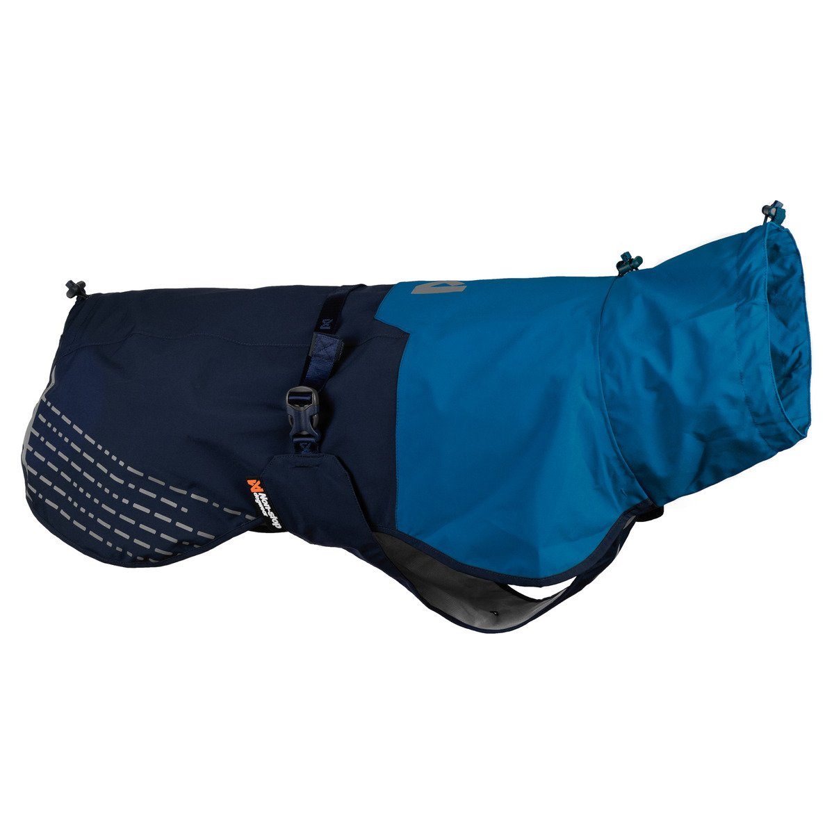 Non-stop dogwear Hunderegenmantel Regenmantel Fjord Raincoat blau
