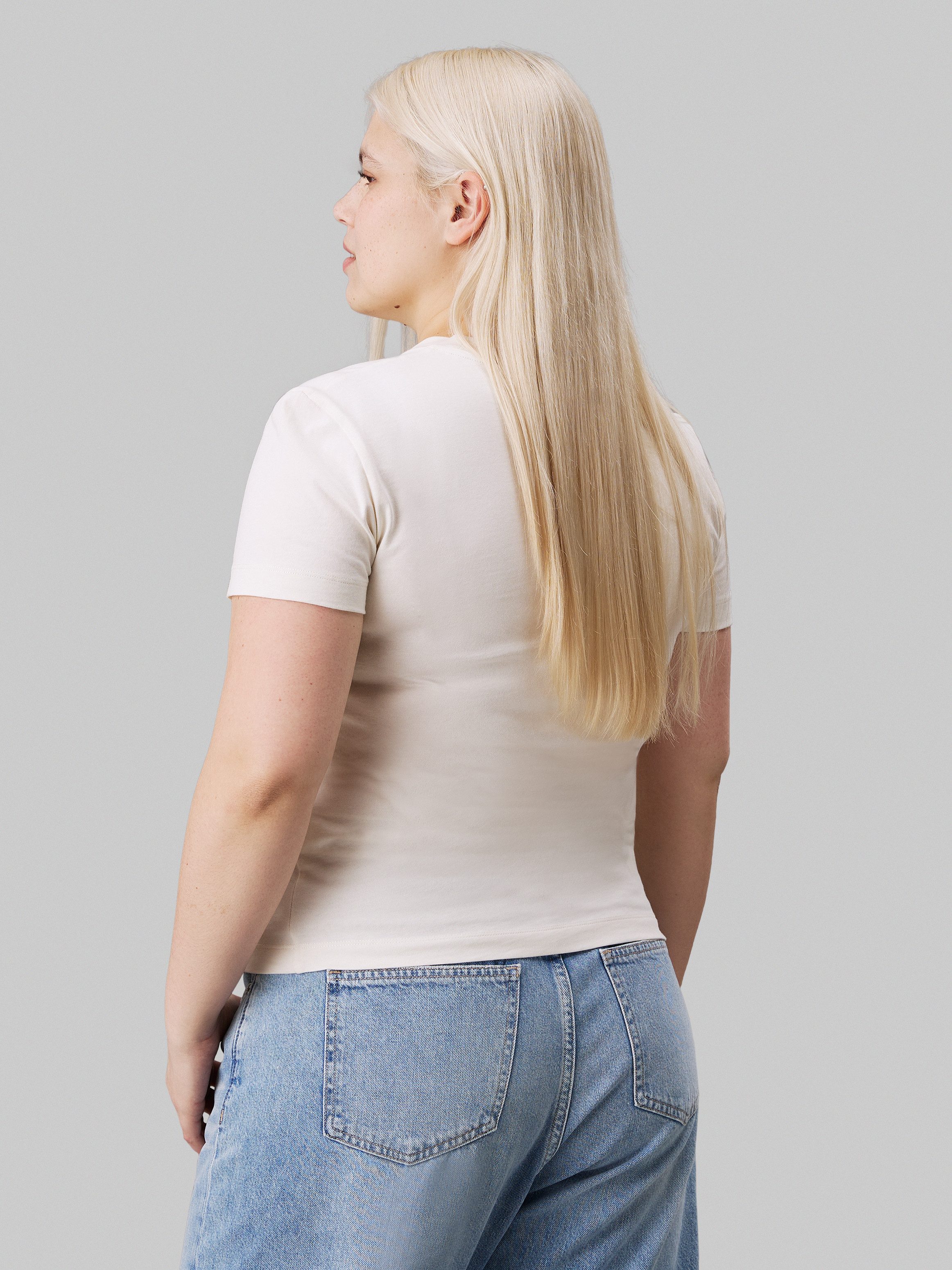 Calvin Klein Jeans Plus T-Shirt PLUS DIFFUSED CK REGULAR TEE in Großen Größ günstig online kaufen