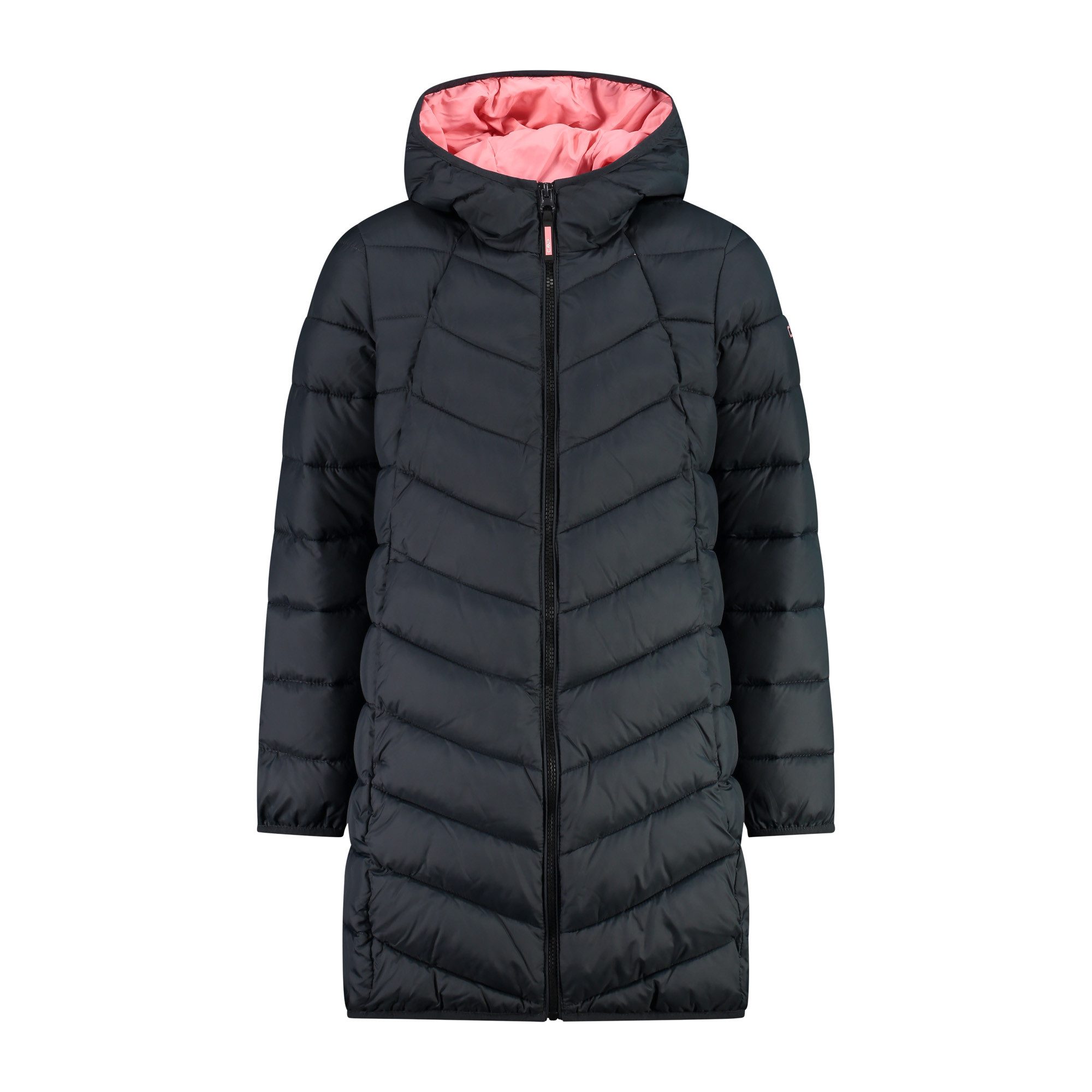 CMP Wintermantel CMP Mädchen Mantel Kid G Coat Fix Hood 33Z1465