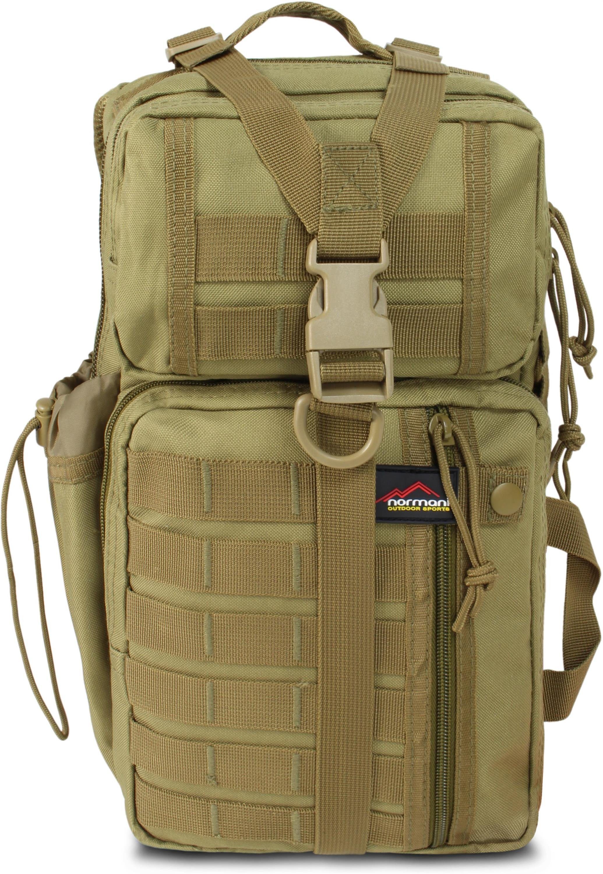 normani Daypack Schultertasche Airborne, Tagesrucksack Cityurucksack Tactical Rucksack Daypack