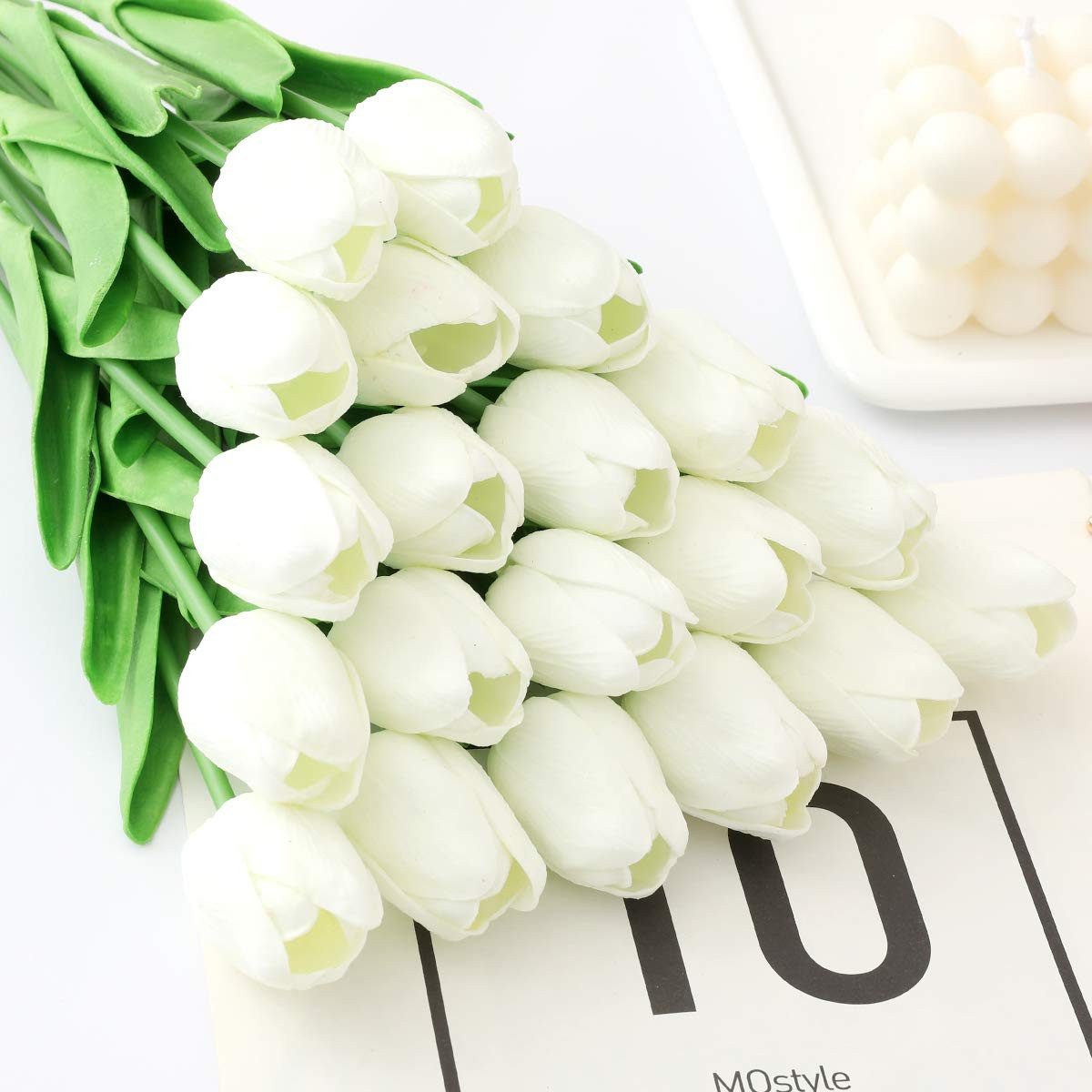 Kunstblume Künstliche Tulpen Gefälschte 30 Stück günstig online kaufen