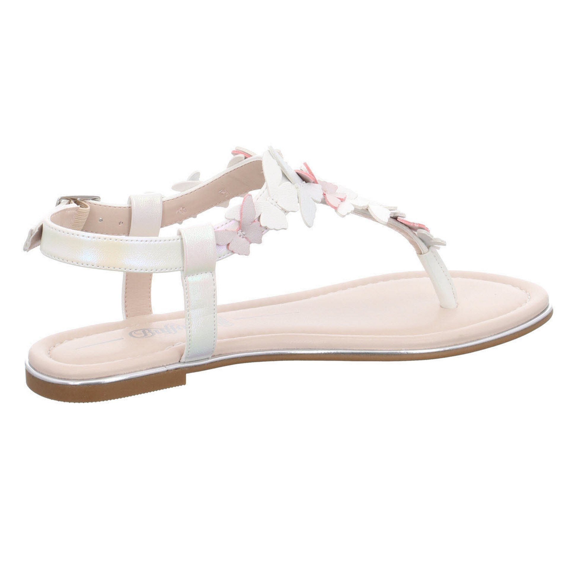 Riemchensandalen Buffalo Sandale Butterfly Synthetik Damen Capri Riemchensandale