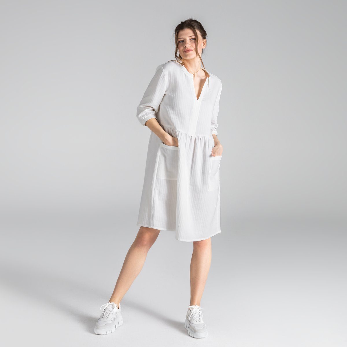 trueStory Sommerkleid BLOSWEN Luftiges Sommerkleid White | Sommerkleider