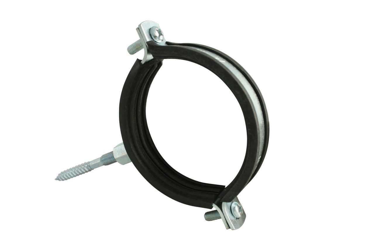Marley Deutschland GmbH HT-Rohr HT-Schelle schallgedämmt mit Stockschraube 8 x 80