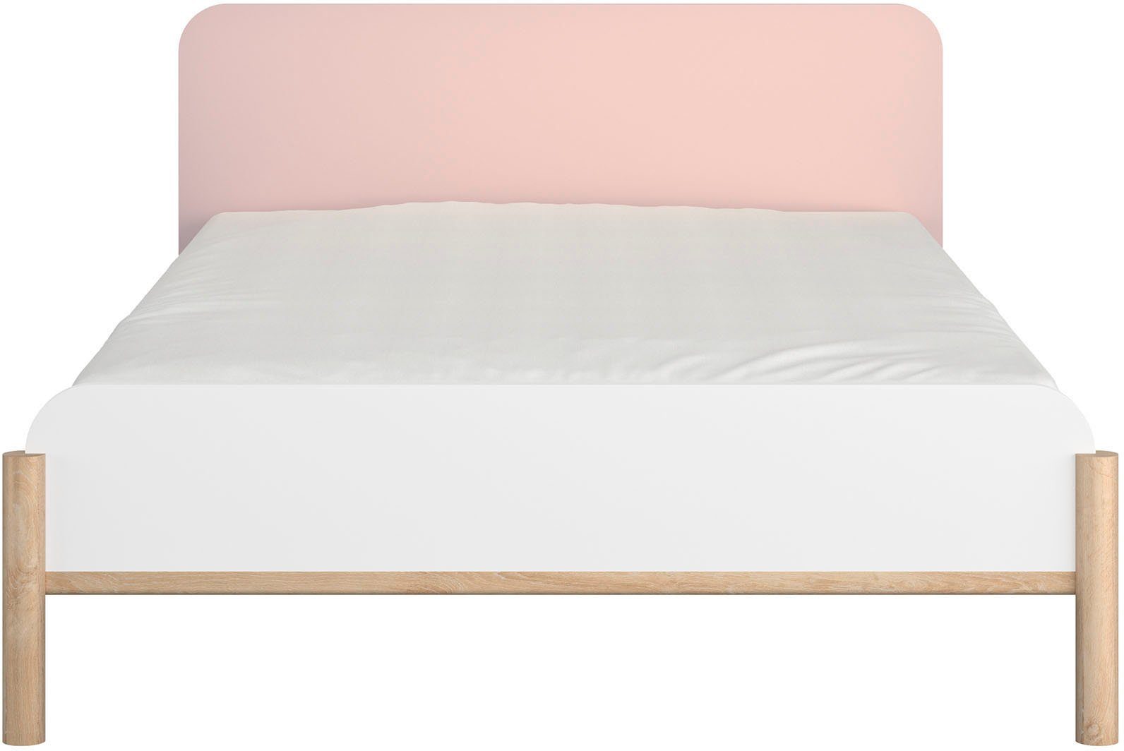 Gami Einzelbett Bett (1-tlg), Mit seiner Mischung aus sanften Farben
