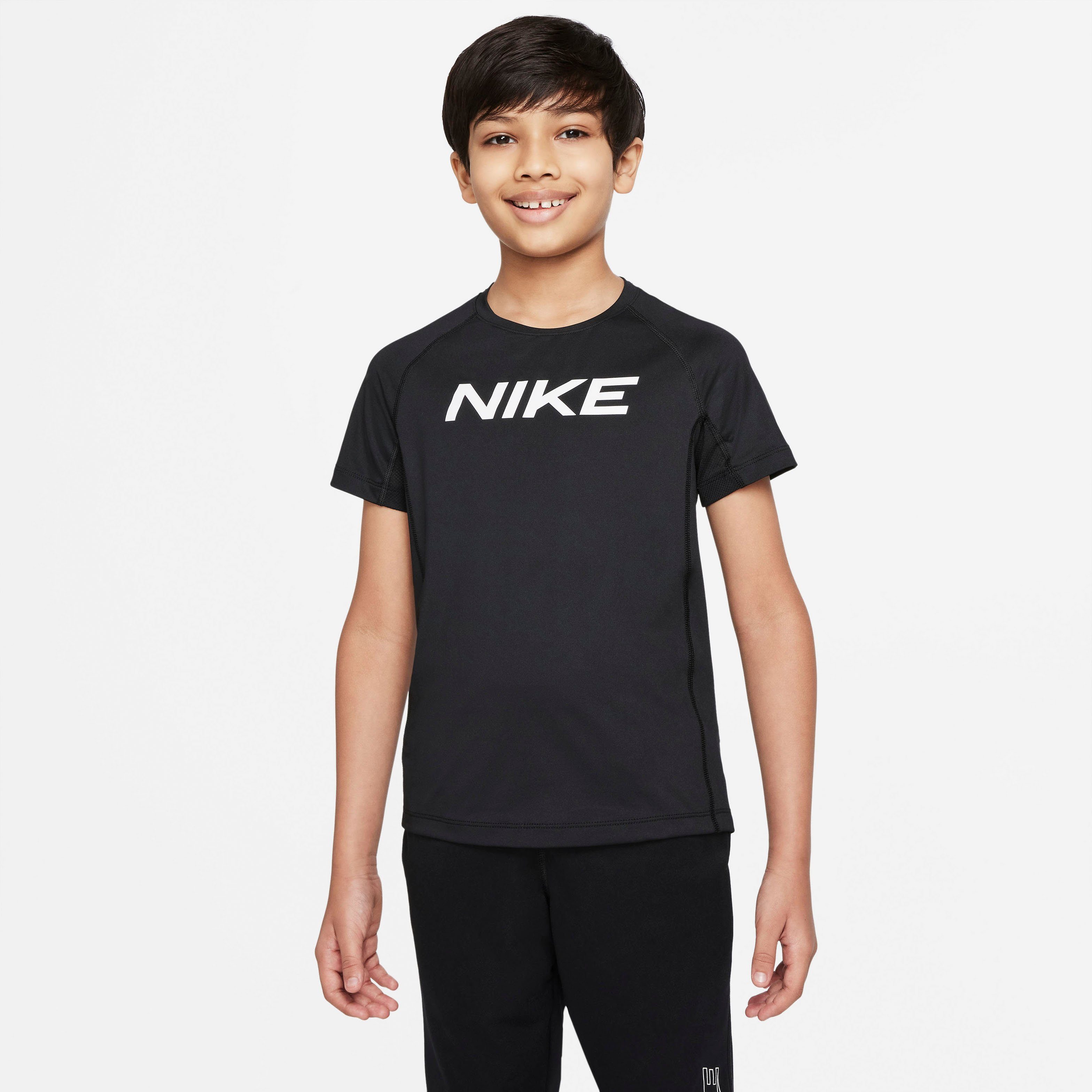 Nike T-Shirt Pro Dri-FIT Big Kids' (Boys) Short-Sleeve Top | Sport-T-Shirts