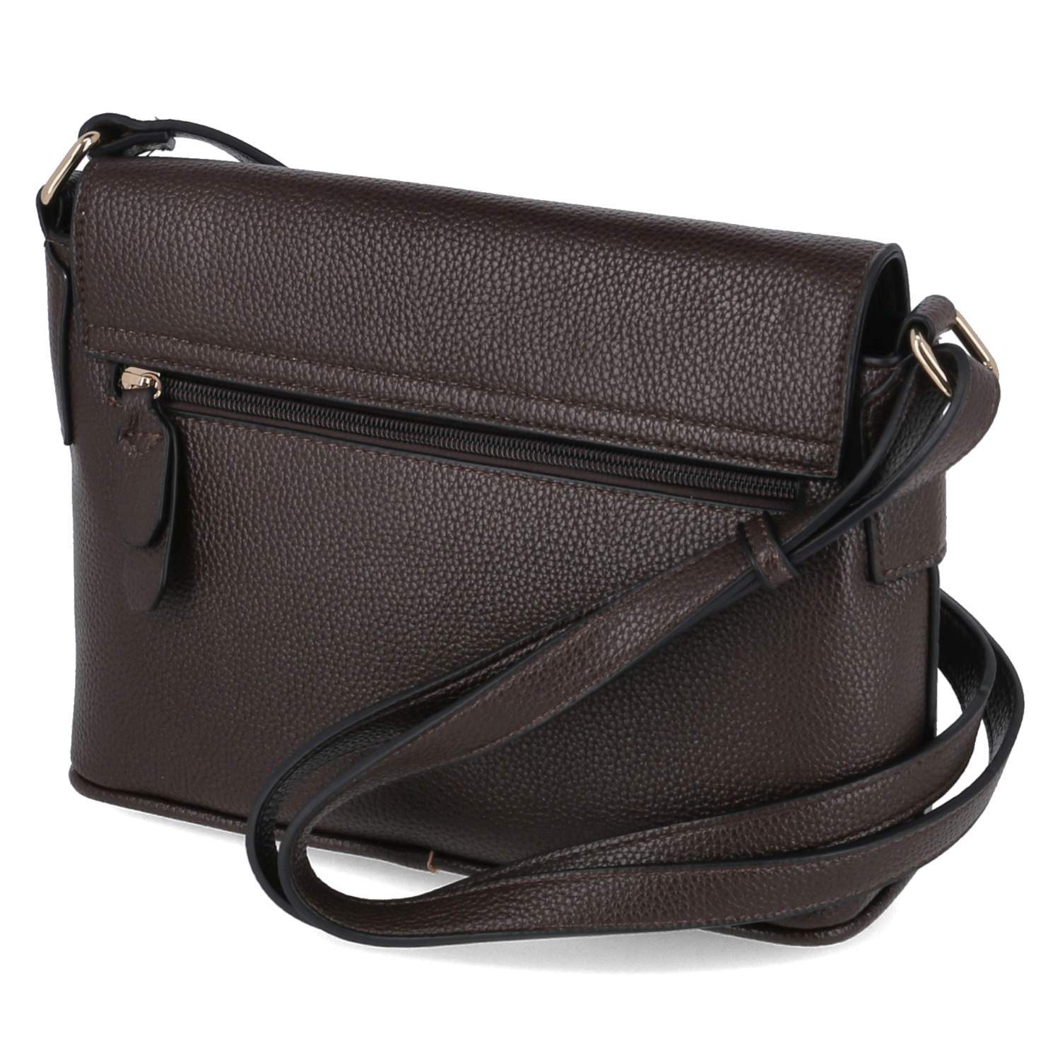 L. CREDI Handtasche L.Credi 1006604/332 Damen Umhängetaschen Synthetik brown