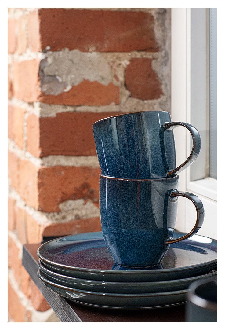 Villeroy & Boch Tasse Crafted Denim, Porzellan, Spülmaschinengeeignet