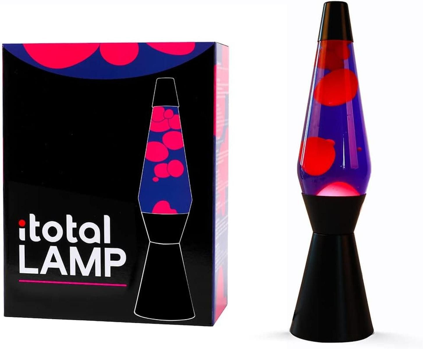 I-TOTAL Lavalampe I-TOTAL® Lavalampe Magie Lavaspektakel: Dekolampe Farbe lila/rosa 2