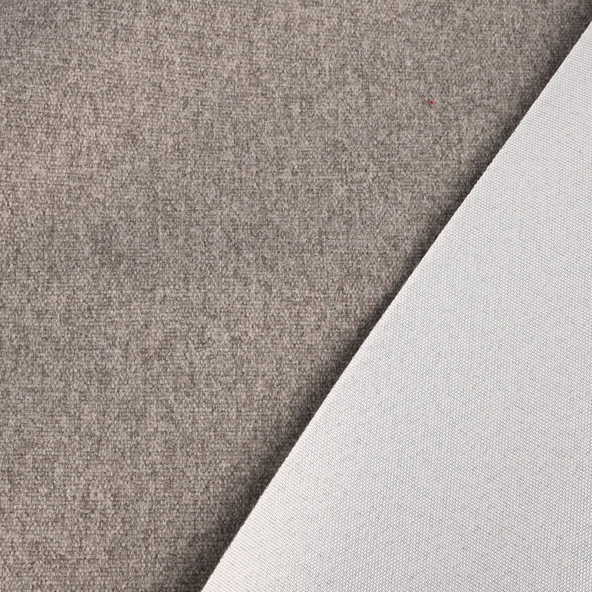 SCHÖNER LEBEN. Stoff Möbelstoff Filz FILZO grau 1,40m Breite