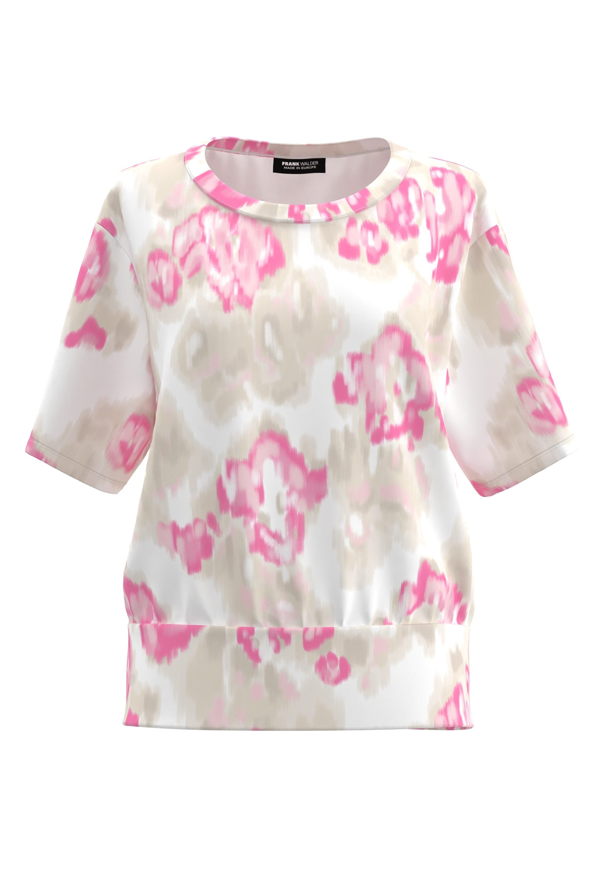 T-Shirt mit Bunddetail